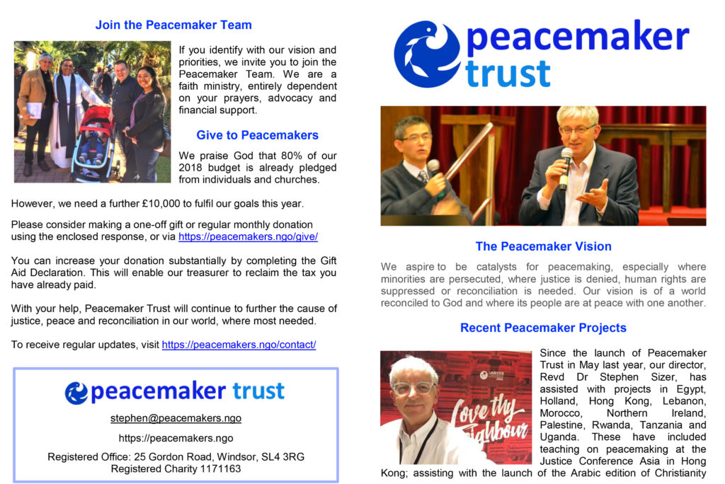 Peacemaker Challenge 2018-1